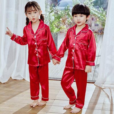 China High Quality Cotton Children's Christmas Pajamas Kids Christmas Family Christmas Pajamas QUICK DRY Long Sleeve Pajamas Wholesale for sale