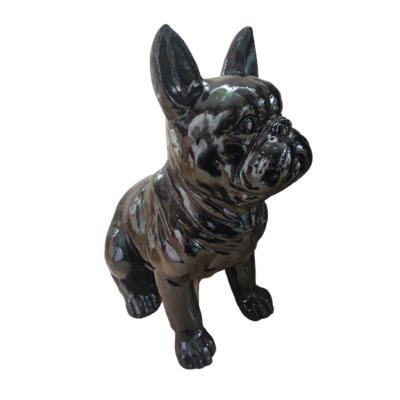 China Global Resin Home SCULPTURE HOT SALE Customs French Bulldog Statues French Bulldog Decor Figurine Dog Decoration Polyresin Animal for sale