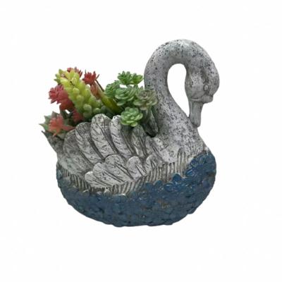 China Europe; America Quality Special Hot Selling Guaranteed Appropriate Price Ornaments Swan Flowerpot for sale