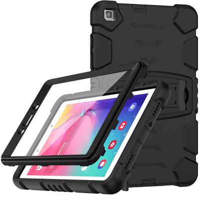 China Design Shockproof Silicone Robot Combo Case and Hard PC for Samsung Galaxy Tab A 8.0 T290 T295 with Stand for sale