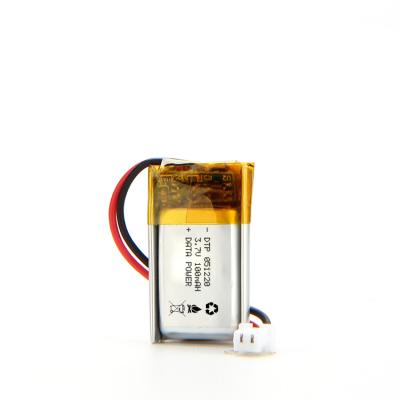 China Toys Wholesale 3.7V 100mAh Lipo Battery Cells 501220 Lithium Polymer Battery With Leads for sale