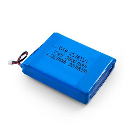 China Rechargeable Toys Lithium Ion Battery Large 3.7V 3500mAh 6000mah Lithium Ion Batteries for sale