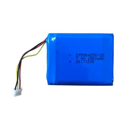 China Toys hot sales rechargeable lipo battery tablet battery 7.4v 1800mAh for sale