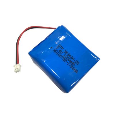 China Battery pack 903436-2S 7.4v 1200mah 2s1p kc lithium polymer battery for solar system for sale