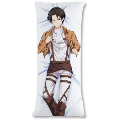 China Anime Anti-Static Attack On Titan Pillow Hugging Body Pillow Case Kamado Nezuko Otaku Costume Cover Wholesale (Not Stuffing) for sale