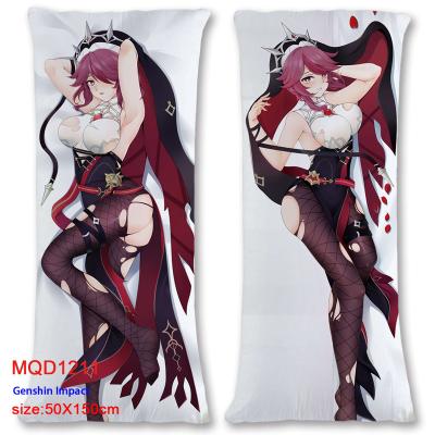 China Home Decor 3d - Printed Customization (Not Stuffing) Anime Genshin Impact Pillow Cover Bedding Room Decorations Anti-Static for sale