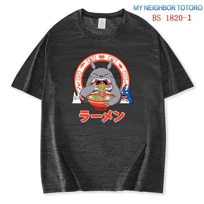 China QUICK DRY Anime My Neighbor Totoro Graphic Funny Short Sleeve Cotton Cartoon T-shirt Custom Printed Women for sale