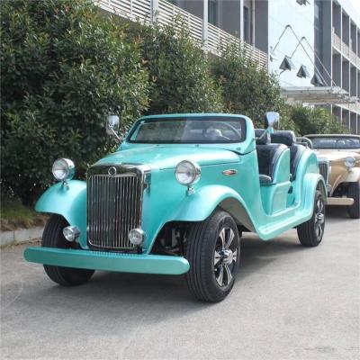 China Kingland electric antique vehicle model E6A 8 seater vintage car golf cart price cheap on sale KINGLAND E8 for sale