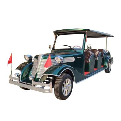 China Vintage 8 seater model T12 electric vehicle Kingland cart rent classic golf car for sale 8 people for sale