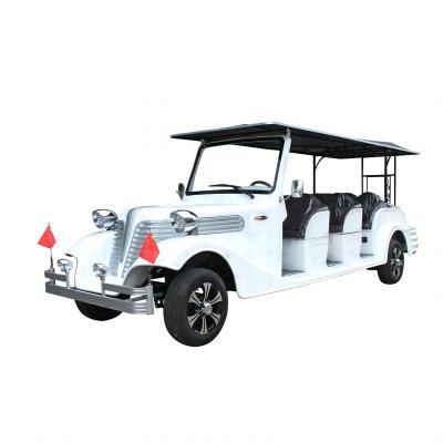 China 2023 NEW Design Kingland T12 Vintage Classic Car 8 Person Electric Shuttles for sale