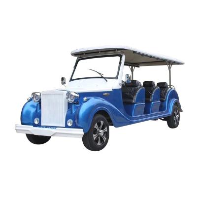 China 2023 Kingland FD12 Dallas Electric Classic Golf Buggy Electric Vintage Tour Car Cart 175/70R14 for sale