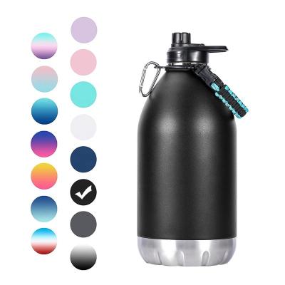 China Sustainable Double Wall Stainless Steel Water Bottle Environmentally Friendly Vacuum Insulated Water Bottle for sale