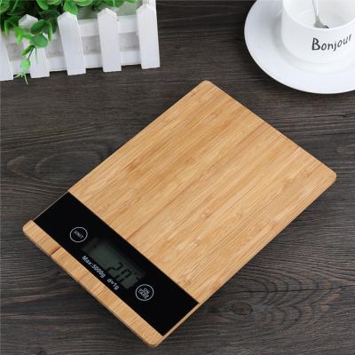 China Weight Measuring 2021 Stainless Steel Electronic Food Weight Scale 1G 5Kg Digital Kitchen Scale Low Price for sale