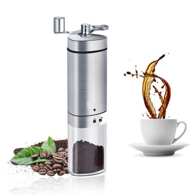 China Stainless Steel Coffee Mill Outdoor Manual Household Machine Coffee Triangle Manual Coffee Grinder for sale