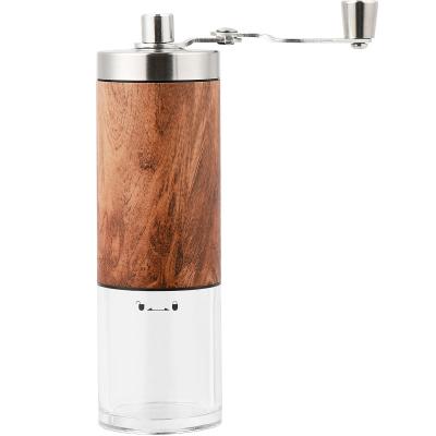 China Homeware Outdoor Kitchen Use Mirror Polished Customized Logo Stainless Steel Black Coffee Grinder for sale