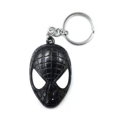 China Wholesale Custom Promotion Fashion Souvenir Spider Man Metal Key Chain Zinc Alloy Custom Cheap Manufacturers Key Chain for sale