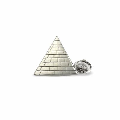 China Hot Sale Masonic Lapel Pin Europe Freemason Pyramid Metal Badge for sale