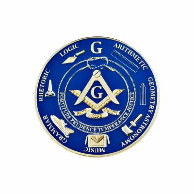 China Masonic Europe Work Tool Auto Emblem Car Badge Decals for sale