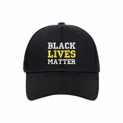 China BLM JOINT Baseball Sports High Quality Promotional Hat With Black Lives Matter Hats for sale