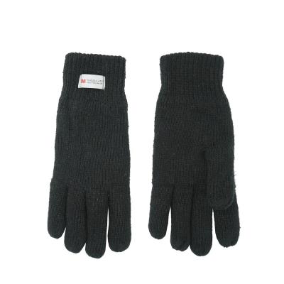 China Acrylic Knitted Warm Winter Gloves Men Outdoor Preservation Winter Gloves Knitted Gloves For Men for sale