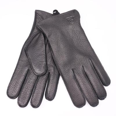 China New Genuine Genuine Leather Gloves Genuine Leather Outdoor Gloves Men's Deerskin Soft Deerskin Winter Men's Soft Leather Outdoor Gloves for sale