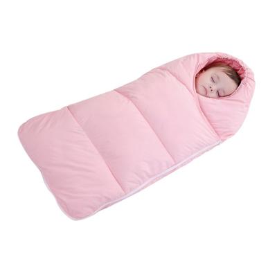 China Windproof Ultra-soft Fluffy Fleece Sleeping Bag Newborn Organic Baby for sale