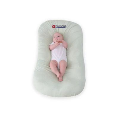 China Soft Breathable Washable Soft Circle Cotton Baby Bedding Nest Portable Bed for sale