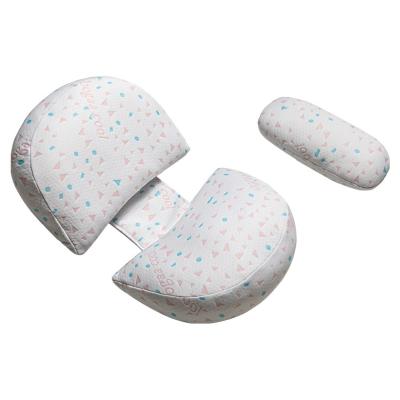 China High Quality Full Body Maternity Contour Antibacterial And Mite Control Low Price Bamboo Pregnancy Pillow for sale