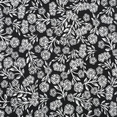 China Small Rayon Printed Fabric Guarantee Anti-Static Soft Touch Quality 100 Percent Floral Pattern for sale