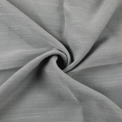 China Chinese manufacturer 30S*30S reactive dyeing solids color dyed pure cotton roving woven fabric for sale