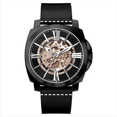 China 2019 New Automatic Skeleton Automatic Date Skeleton Wrist High Quality Mechanical Movement OEM or ODM For Business Men Luxury Watches for sale