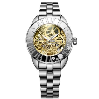 China Wholesale Automatic Stainless Steel Back Date Top Branded Luxury Women's New Design Wristwatch Watches for sale