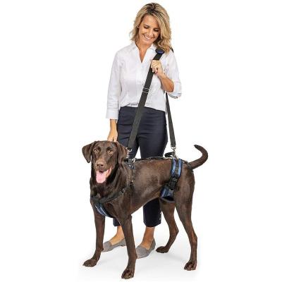 China Comfortable Breathable Full-Body Rehabilitation Dog Sling Lift Support Harness Padded Lifting Aid Dog Lift Harness With Handle for sale