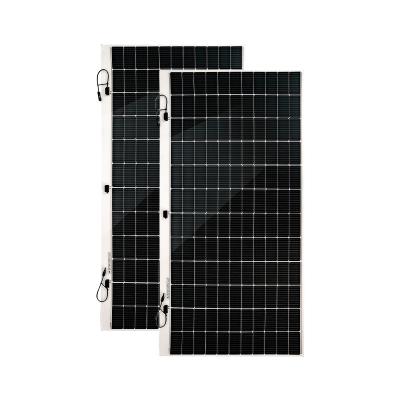 China Hot Sale Semi Flexible Solar Panels Perc Monocrystalline 470W 480W Solar Power System PV Solar Power Supply for sale