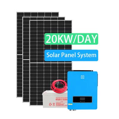 China Good Quality New List New Home High End Newcomers Solar Panel Solar System For Home for sale