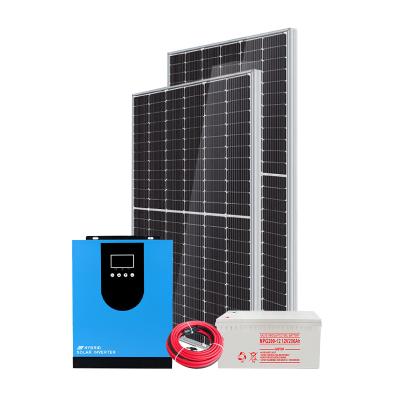 China Home Widely Used Top Quality For House Chinese Solar Panels All Black for sale