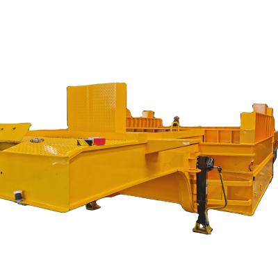 China Cargo loading semi trailer trailers manufacturer for ladle, billet, and molten steel transportation in China for sale