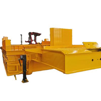 China Cargo loading semi trailer trailer made in China for transporting molten steel, billets, and ladle, capable of loading 130 tons for sale