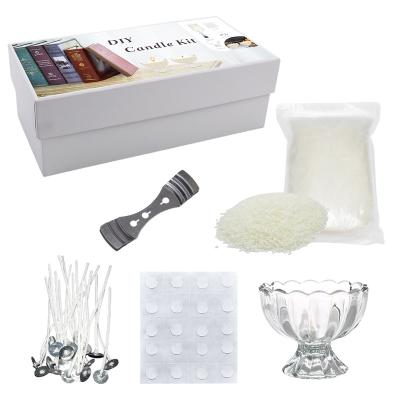 China Wedding Anniversary Home Decoration Wholesale Make Your Own DIY Soy Wax Candle Making Kit Candle Making Dropshipping for sale