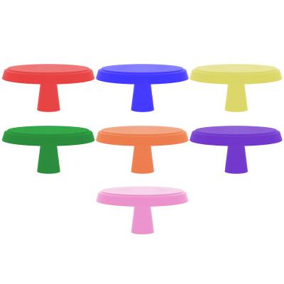 China Viable Wholesale Cake Tray Stand Plastic Surprise Desert Cupcake For Wedding Cake for sale