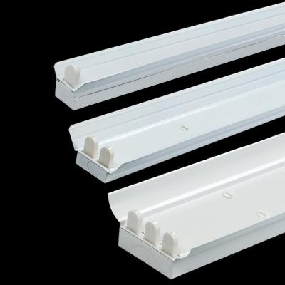 China Single warehouse double G13 FA8 lamp holder 2ft 3ft 4ft 5ft lighting led fluorescent tube t8 light fixtures for sale