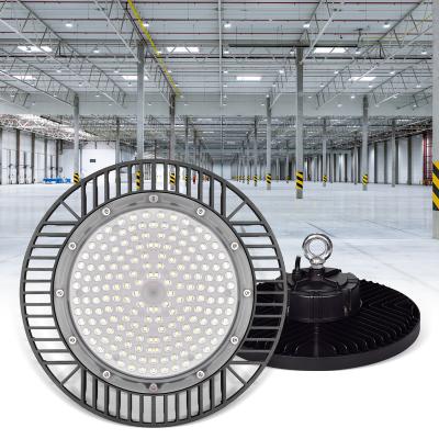 China 100W 150W 200W Warehouse Commercial Industrial Highbay Lighting Workshop Led UFO High Bay Light For Supermarket Warehouse Gym for sale