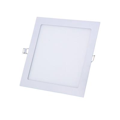 China Desk Standard Sizes Ultrathin Led Panel Light Recessed Led Panel Light Square Mounting Roof Led Panel Light for sale