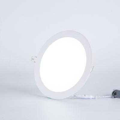 China Modern Hot Sale OEM ODM Led Recessed Ceiling Slim Round Led Panel Light for sale