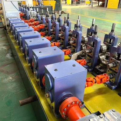 China Produce SS Pipe High Efficiency SS Round / Square Shaped Pipe Making Machine / SS Tube Mill Line for sale