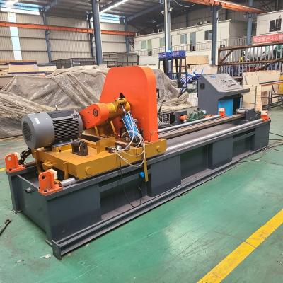 China Full Automatic Industrial Pipe Stainless Steel Tube Mill Line / Air Duct Automatic Production Shape Making Machine for sale