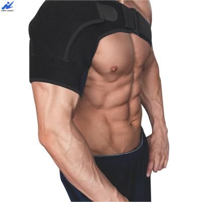 China 2020 Popular Shoulder Stability Protective Brace Adjustable Shoulder Support With Pressure Pad for sale