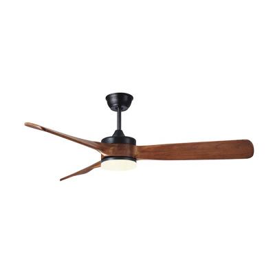 China With Headlight 52 Inch Electric Indoor Outdoor Modern DC Ceiling Fan Light LED Solid Wood Wood Ceiling Fan With Light zu verkaufen