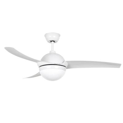 중국 Modern white 52 inch ac ceiling fan motor lamp ventilador de teto 3 ABS blades led ventiladores light ceiling fan 판매용