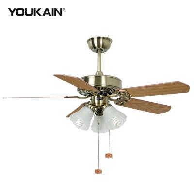 Κίνα With Large Green ECO Workshop High Wind Bulb Light Design Ceiling Fan Lightweight Reversible Plywood Blades New προς πώληση